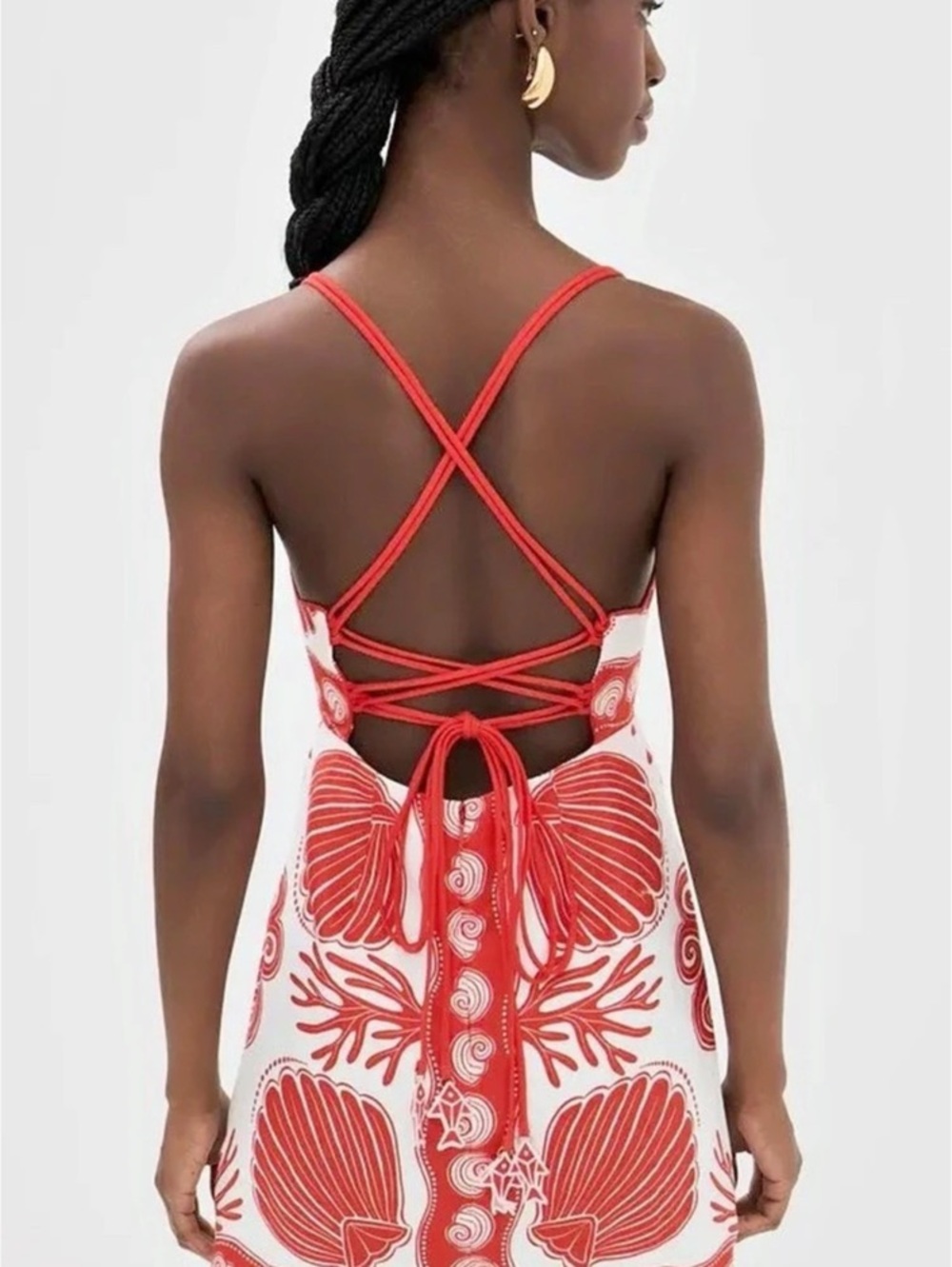 FARM Rio Ainika Shell Print Linen
Mini Dress - Picture 3 of 3